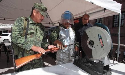 Realizan canje de armas en Acuña