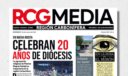 Portada RCG Carbonífera [26 de marzo de 2023] Celebran 20 años de diócesis; un cineasta controvertido y más…