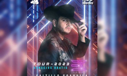 Invitan a entonar ‘Chale’ en el magno concierto de Edén Muñoz en Saltillo