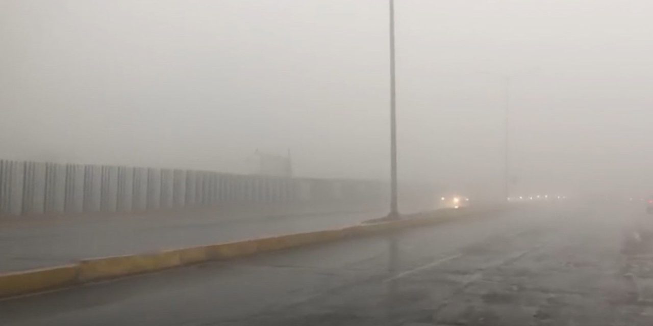 Con lluvia y descenso en la temperatura llega frente frío número 45 a Saltillo