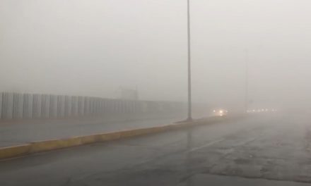 Con lluvia y descenso en la temperatura llega frente frío número 45 a Saltillo