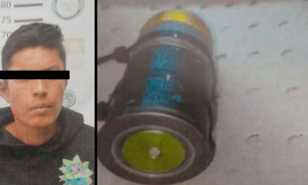 Cae sujeto con cocaína y una granada en calles de Jalisco