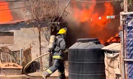 Incendio en arroyo de Ramos Arizpe se extiende y consume tejabanes