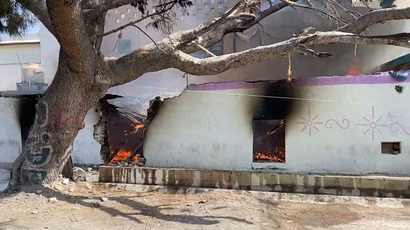 Se incendia casa deshabitada en la colonia Bellavista