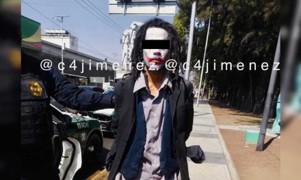 Detienen al ‘Joker’ mexicano tras asaltar y atacar con un machete