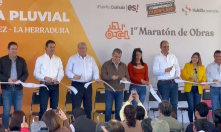 Saltillo: Se resuelve problema de inundaciones gracias al sistema pluvial La Herradura