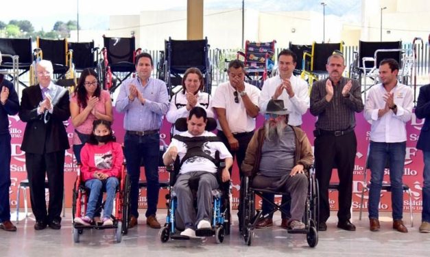 Entrega DIF Saltillo aparatos ortopédicos