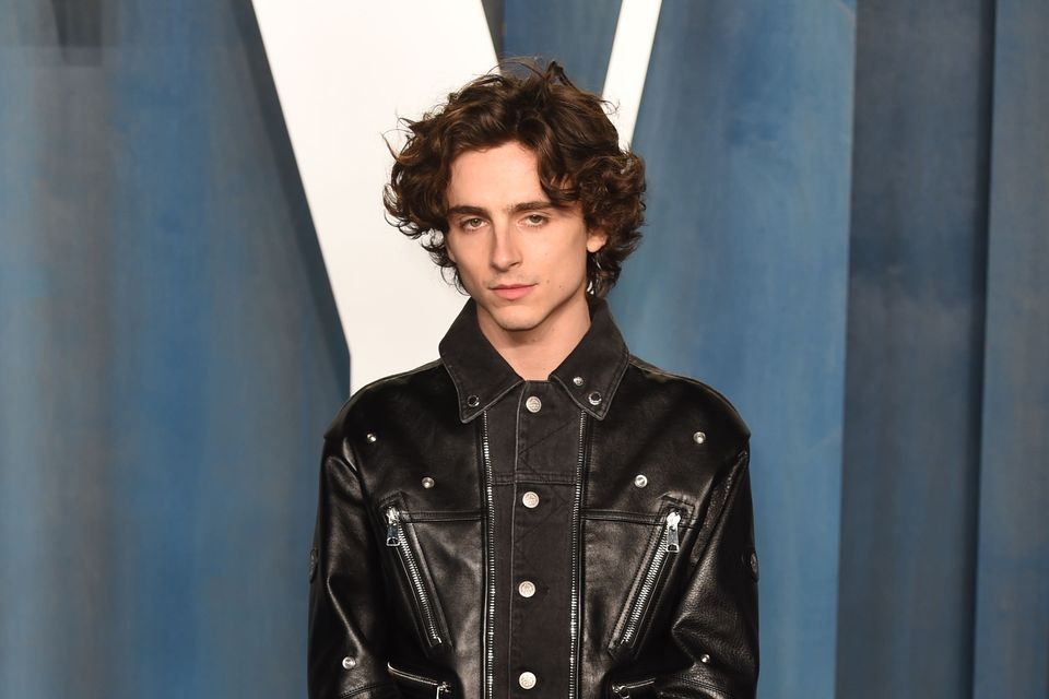 El actor Timothée Chalamet choca contra cámara durante rodaje de un comercial (video)