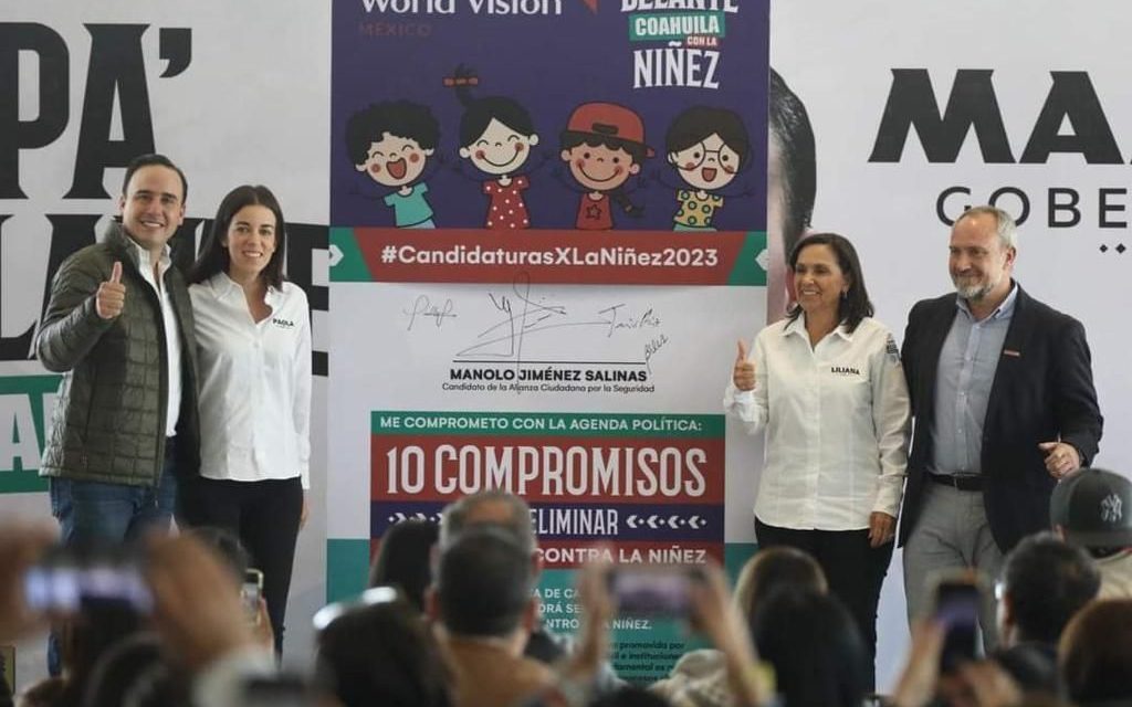 Garantizaremos los derechos de la niñez: Manolo Jiménez Salinas