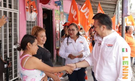 Recorre Lenin colonias populares de Saltillo