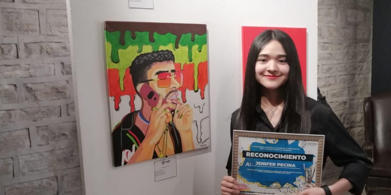 Artistas acuñenses presentan sus obras