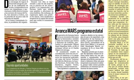 Portada Región Fronteriza [1 de abril de 2023] Aplica DIF mil acciones en la Feria de la Mujer; rinde protesta secretario del Ayuntamiento y más…