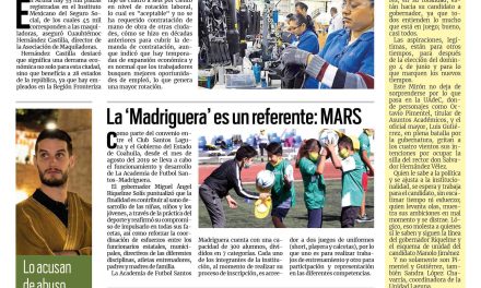 Portada RCG Fronteriza [8 de abril de 2023] Industria aporta al empleo formal; BIA y el Club de Leones inician campaña y más…