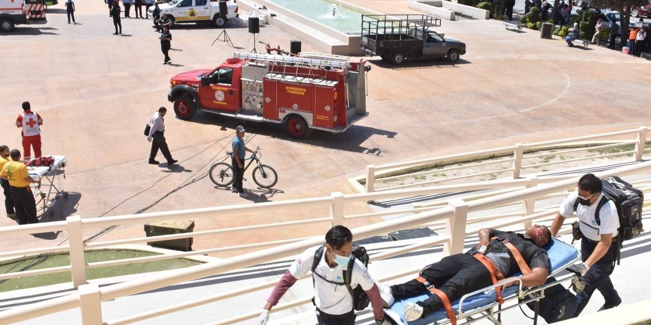 Torreón se suma a  Simulacro Nacional de Protección Civil