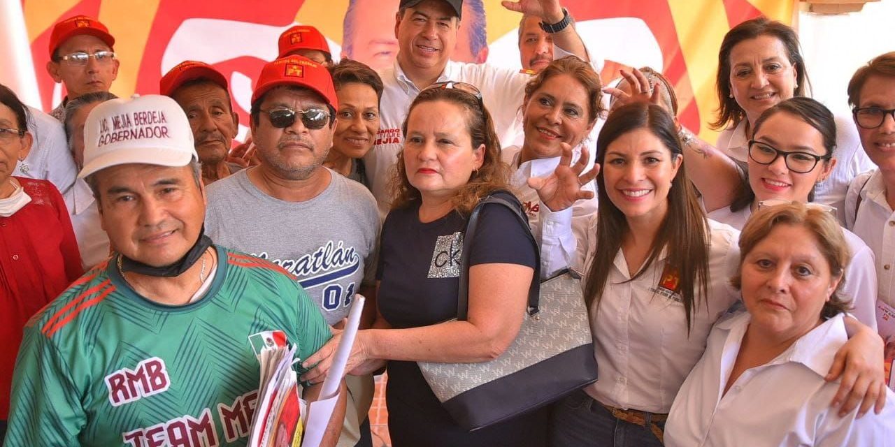 Impulsaré políticas en favor de los trabajadores: Mejía Berdeja