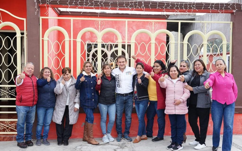 Álvaro Moreira recorre la colonia Bellavista y Lucio Blanco