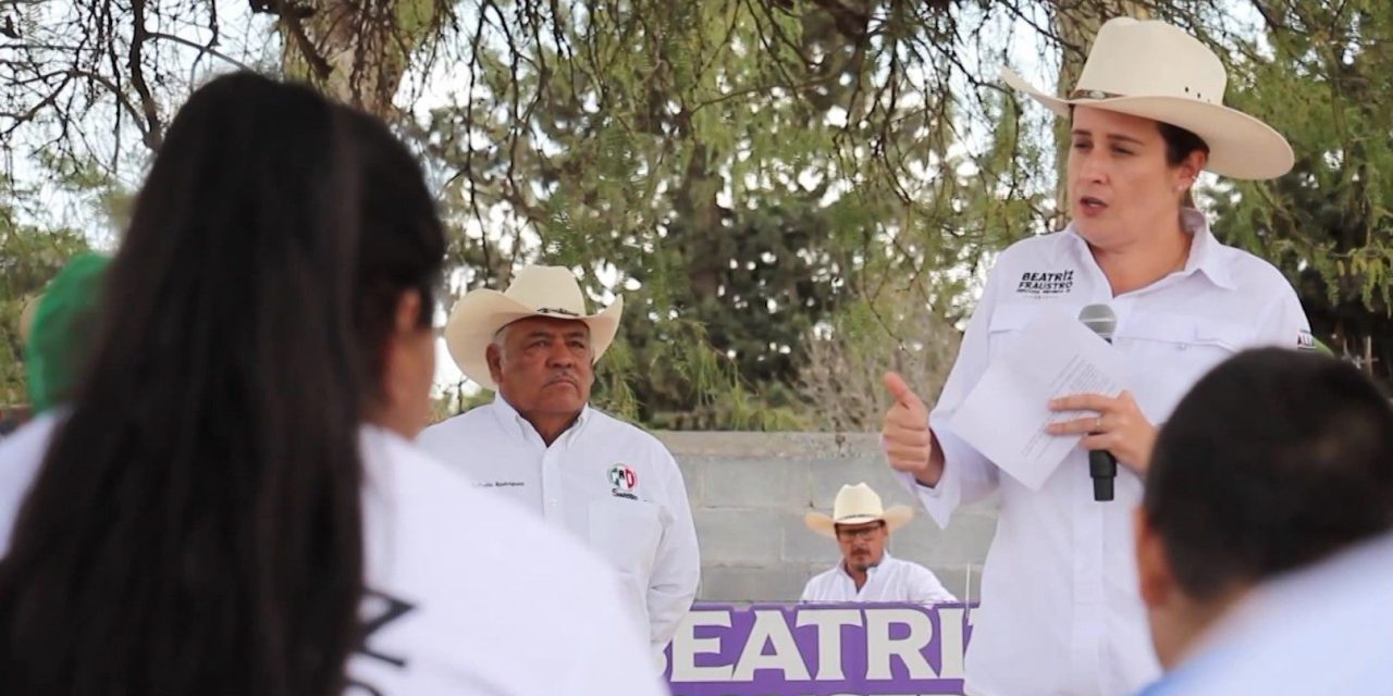 Beatriz Fraustro impulsará apoyos al campo saltillense