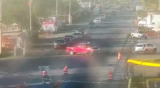 Reportan bloqueos en carreteras de la frontera de Tamaulipas