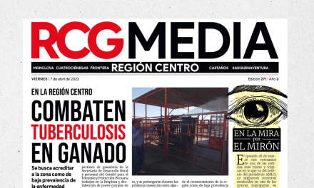 Portada RCG Centro [7 de abril de 2023] Combaten tuberculosis en ganado; detienen a mujer, la señalan por homicidio y más…