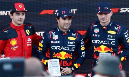 Histórico, ‘Checo’ Pérez gana la carrera sprint del GP de Azerbaiyán 2023