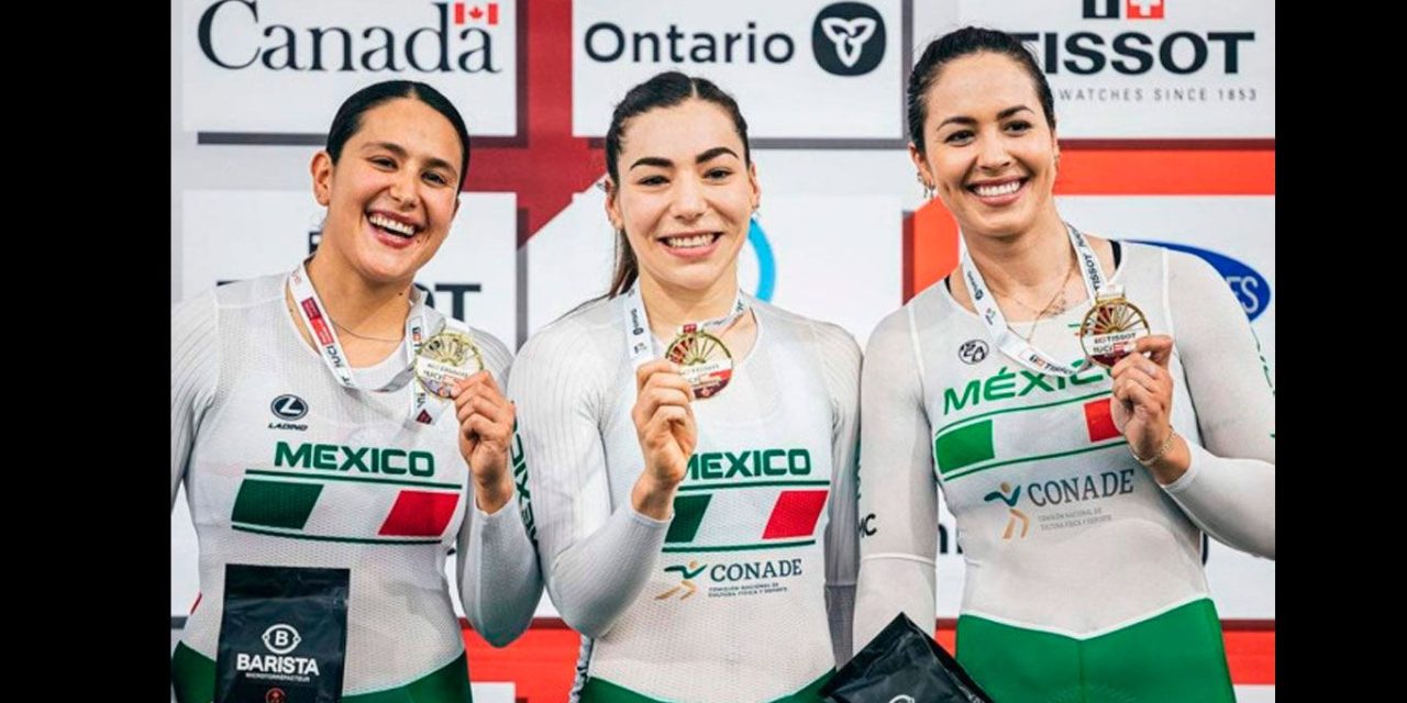 Oro histórico para México en ciclismo
