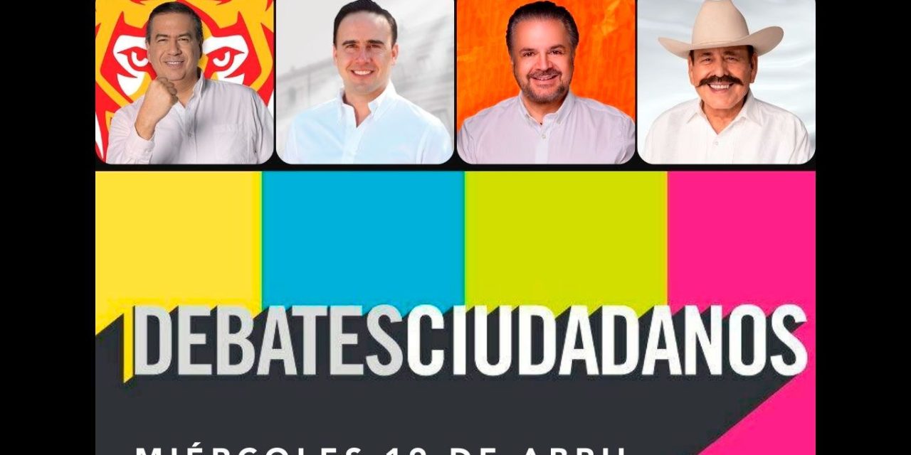 Sigue en vivo el debate ciudadano organizado por la Coparmex por la gubernatura de Coahuila