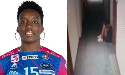 Esto pasó minutos antes de que una jugadora decidiera arrojarse por una ventana