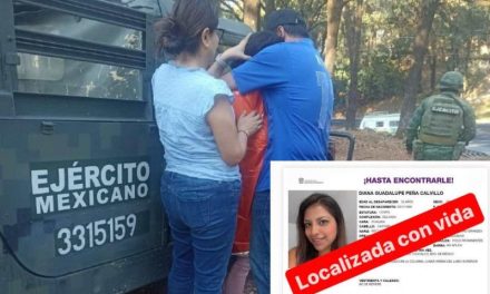 Con drones y perros, familiares localizan a Diana; desapareció en Edomex y fue hallada en Morelos