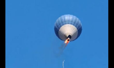 ‘Se está lanzando la gente’; se incendia globo aerostático en pleno vuelo en Teotihuacán y mueren 2 personas (video)