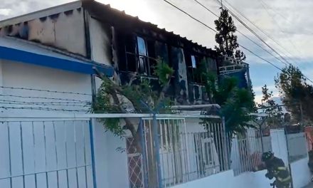 Saltillo: Incendio en templo de la colonia Chamizal; mecha encendida causa del siniestro
