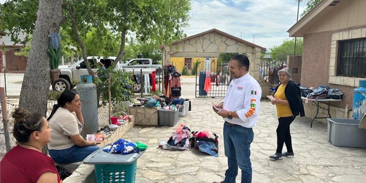 Lenin Pérez continúa su recorrido por Coahuila