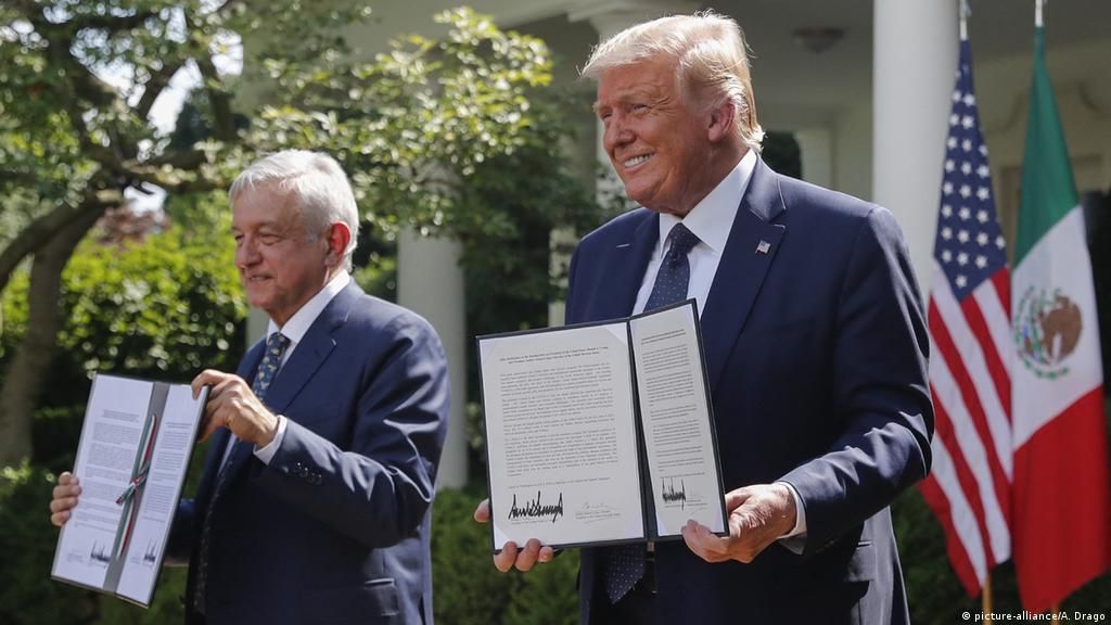 Defiende AMLO a Donald Trump tras darse a conocer los cargos en su contra