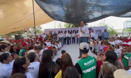 Sabinas seguirá blindado; Se compromete Manolo Jiménez en la región Carbonífera