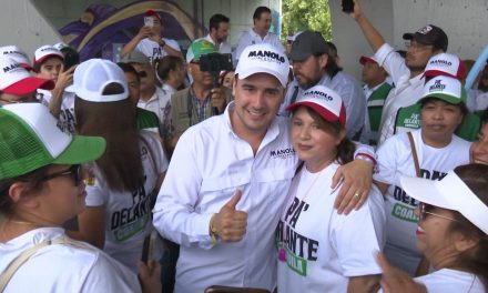 Manolo Jimenez pide apoyo a ciudadanos de Saltillo