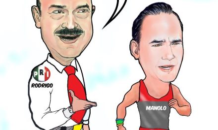 Manolo sigue adelante de sus adversarios por la gubernatura