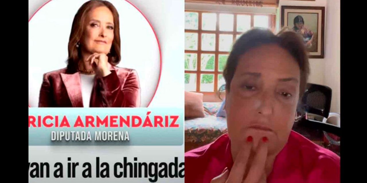 Patricia Armendáriz admite que les gritó a indígenas y dice que tiene la mecha corta