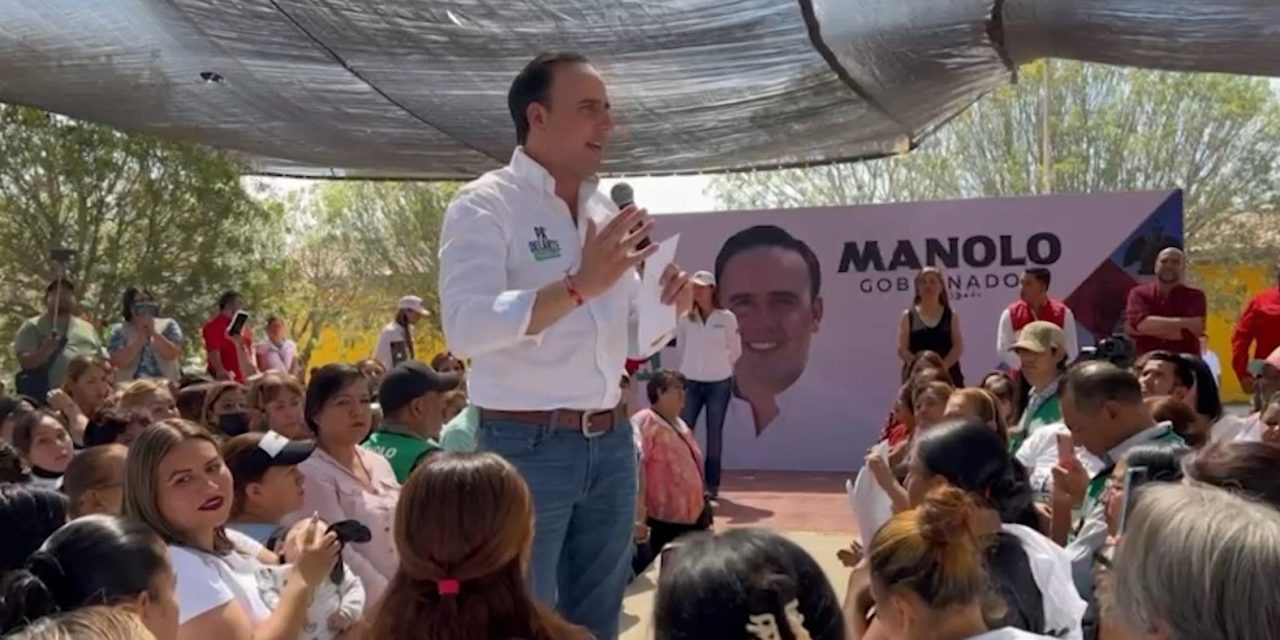 Se compromete Manolo Jiménez en Ramos Arizpe a tener policía inteligente y de proximidad
