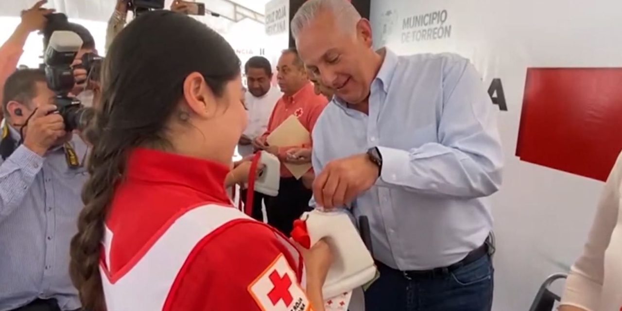 Arranca colecta anual de la Cruz Roja en Torreón