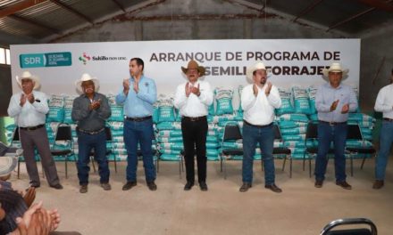 Arranca Saltillo programa de Semilla Forrajera 2023