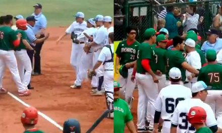 Se desata trifulca tras derrota de México contra Argentina en el Mundial de Softbol Sub 23