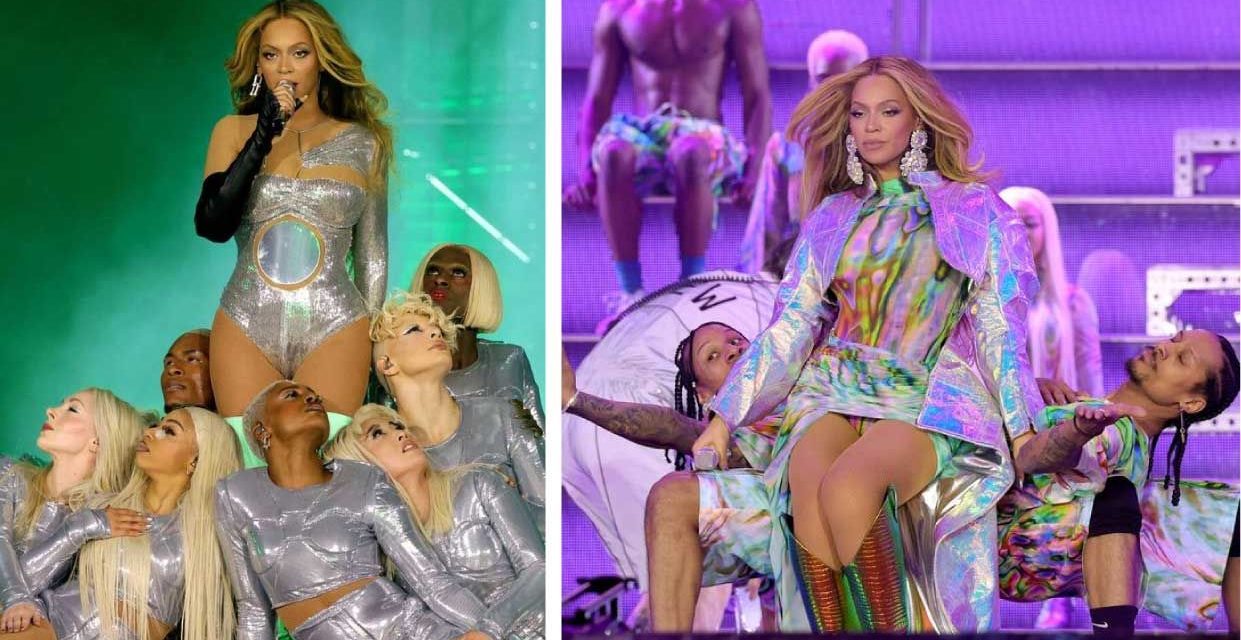 Con robots, nueve cambios de vestuario y show de lujo, Beyoncé causa furor con su tour mundial