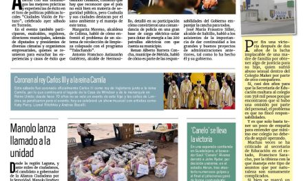 Portada RCG Centro [7 de mayo de 2023] Alcaldes del país comparten políticas públicas exitosas; obreros de AHMSA se manifestarán en la CDMX y más…