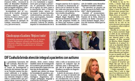 Portada RCG Centro [22 de mayo de 2023] Reconocen labor y legado de Monseñor Humberto González; queda vacío el centro histórico de Monclova y más…