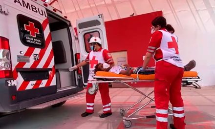 Saltillo: Se fractura las costillas; cae albañil de un metro de altura