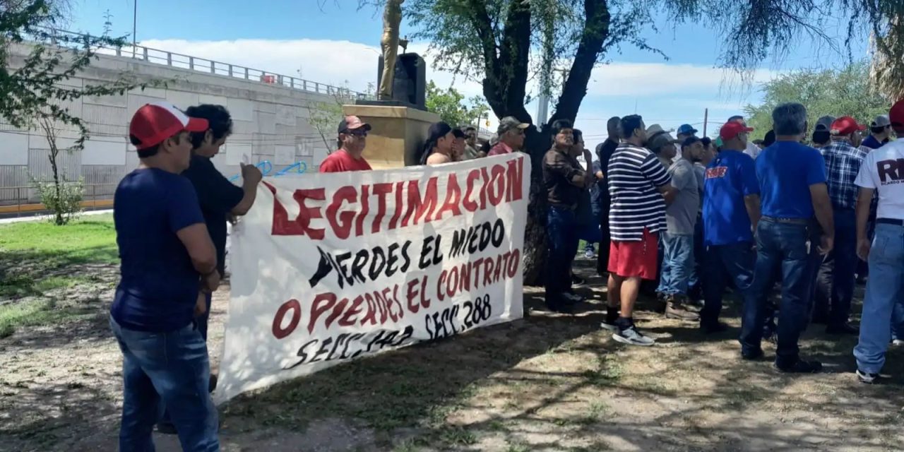 Suspenden legitimación del contrato colectivo de AHMSA