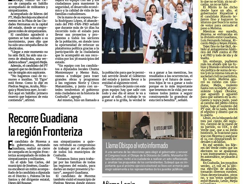 Portada RCG Media Elecciones 2023 [29 de mayo de 2023]