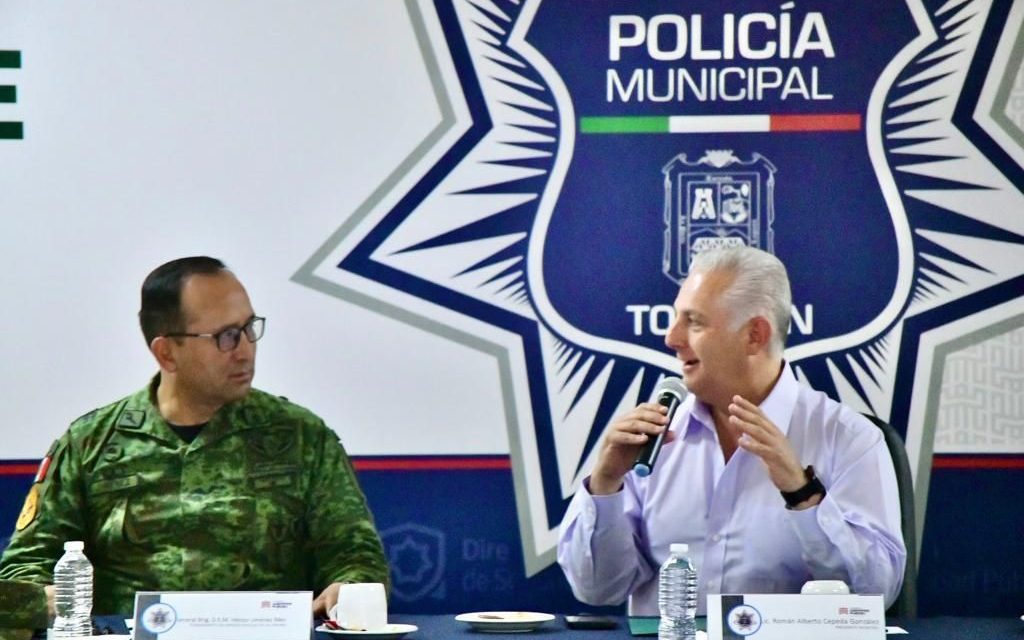 Reconocen estrategia de seguridad en Torreón
