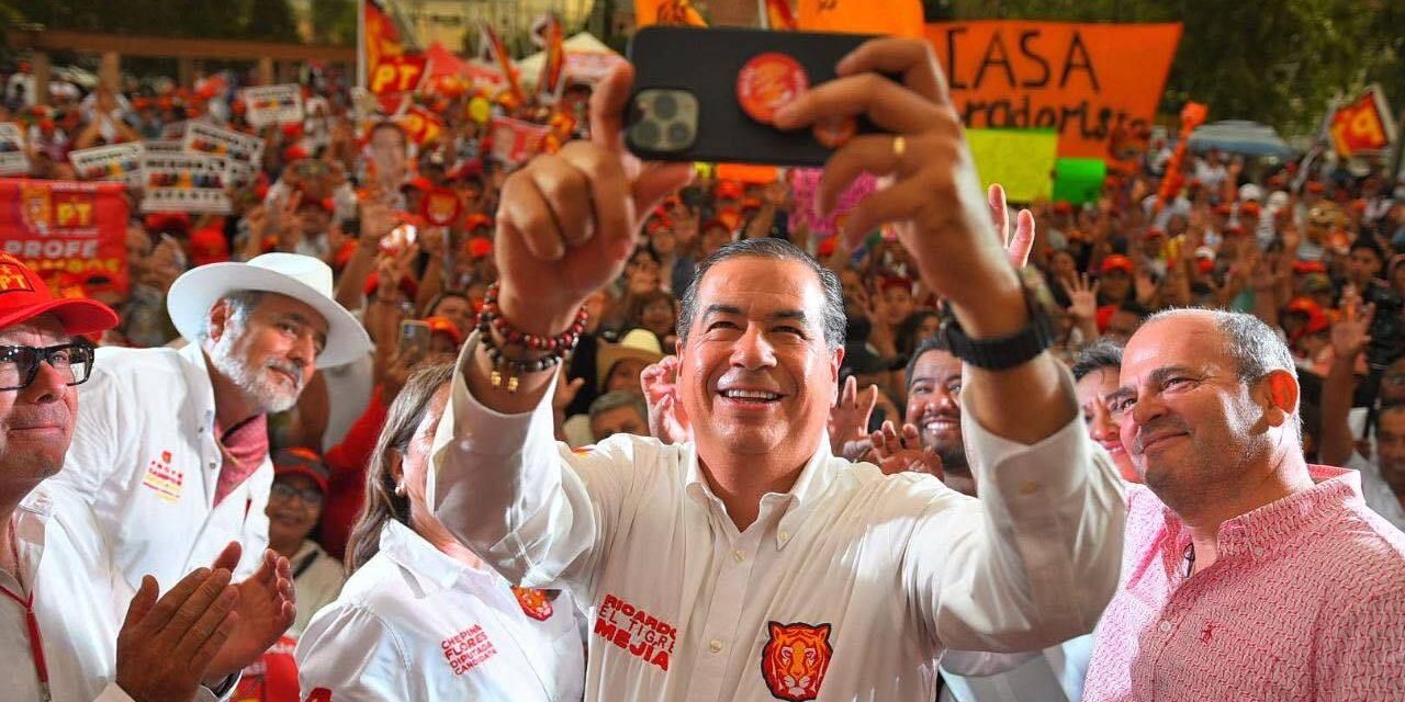 Mejía Berdeja cierra campaña en Saltillo