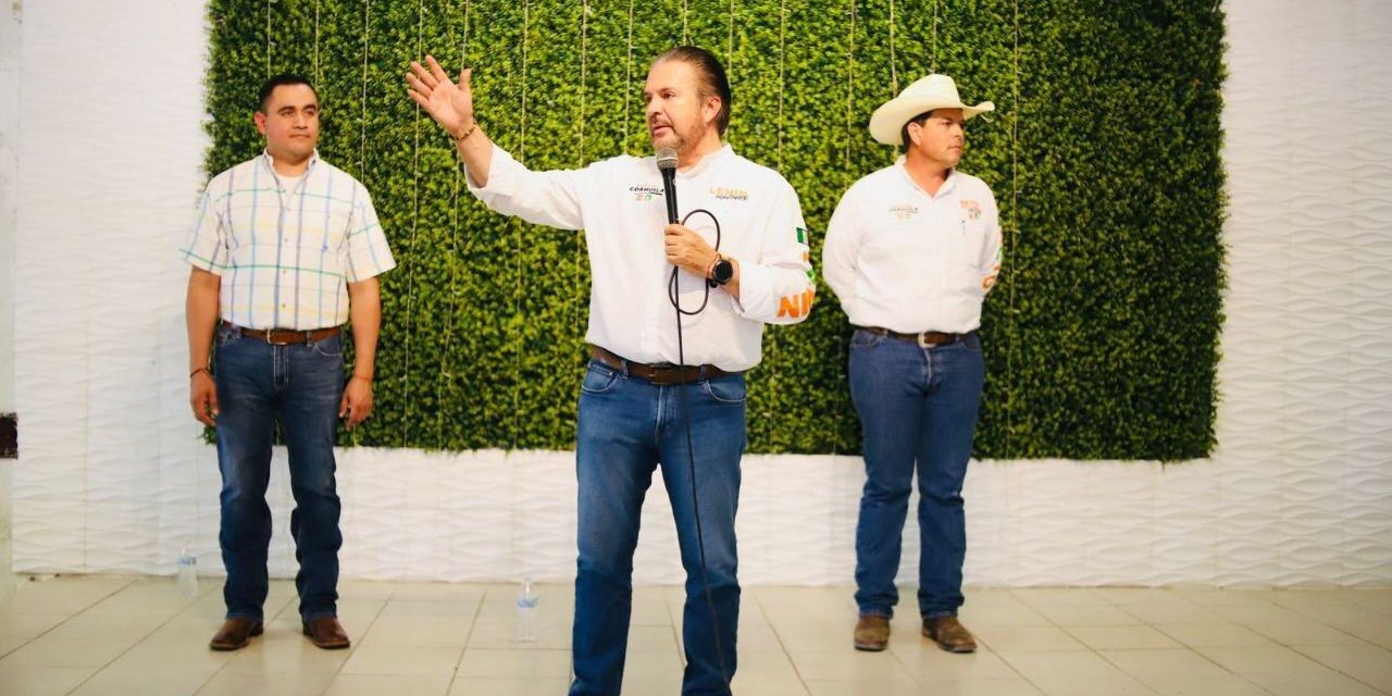 Recorre Lenin Monclova y Acuña