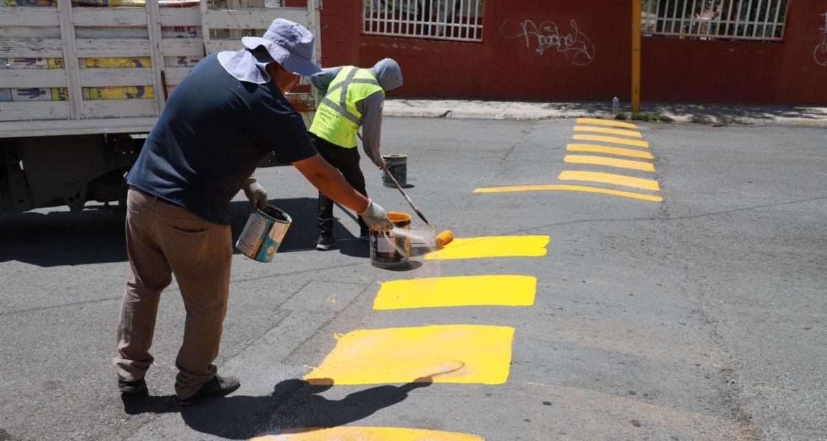 Realizan acciones para brindar seguridad vial